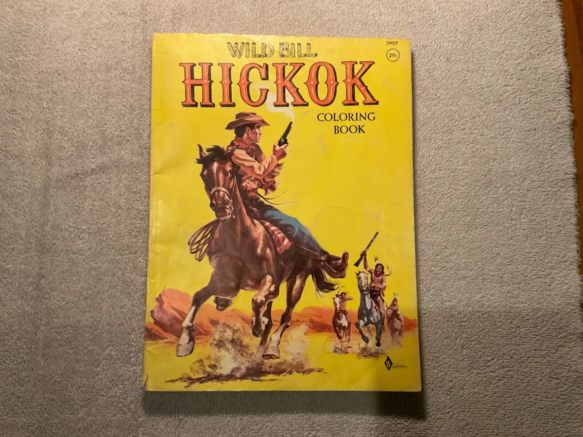 Wild Bill Hickok Coloring Book 1