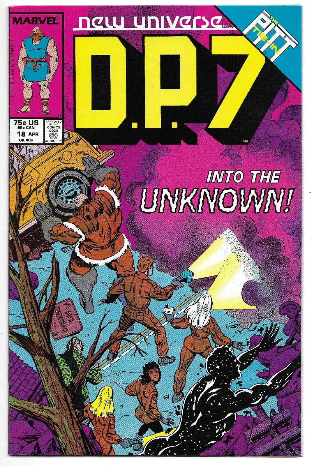 D.P.7 (Vol 1) #18 Vf 1