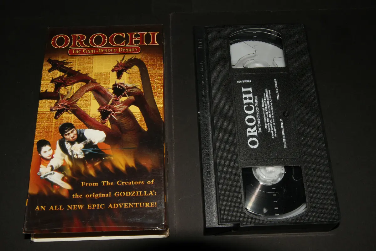 Orochi The Eight-Headed Dragon Vhs 1