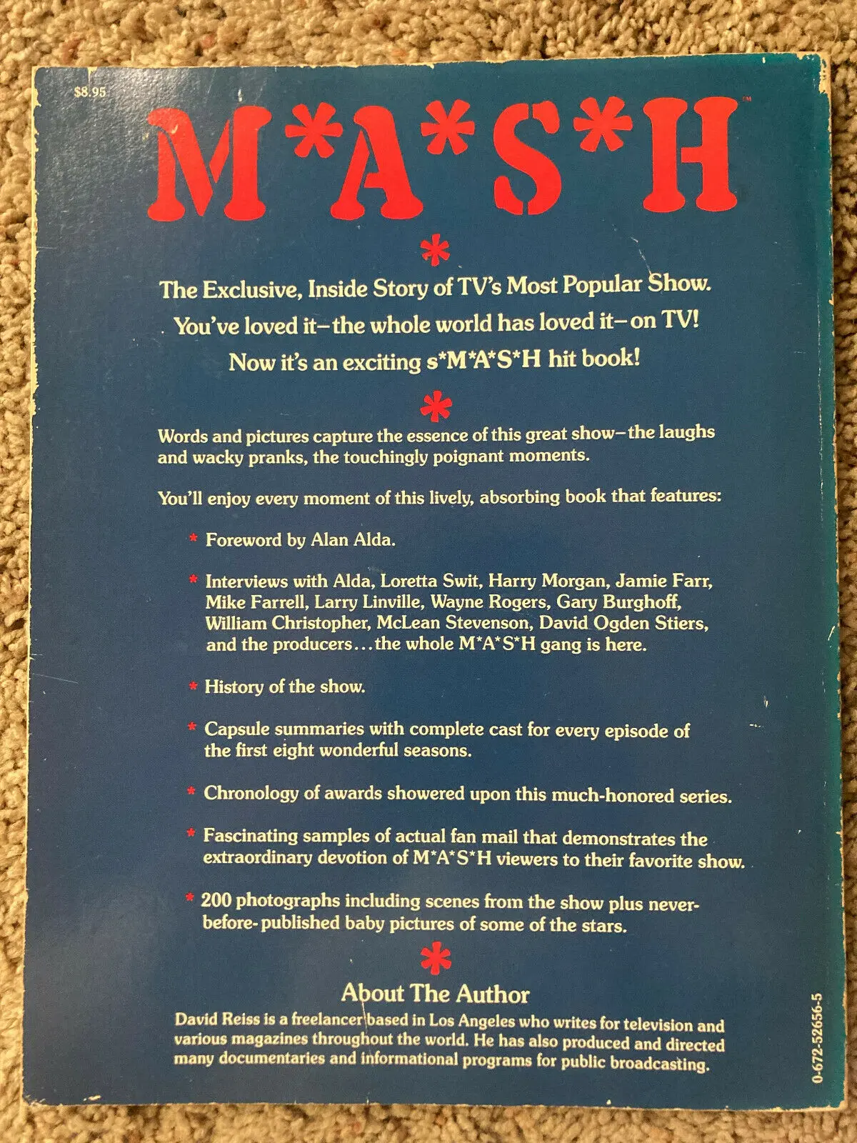 M*A*S*H: The Exclusive, Inside Story Of Tv's Most Popular Show Paperback – April 1, 1983 2