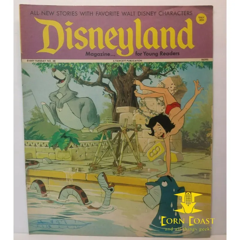Disneyland Magazine (1972-1974 Fawcett) #38 Fn 1