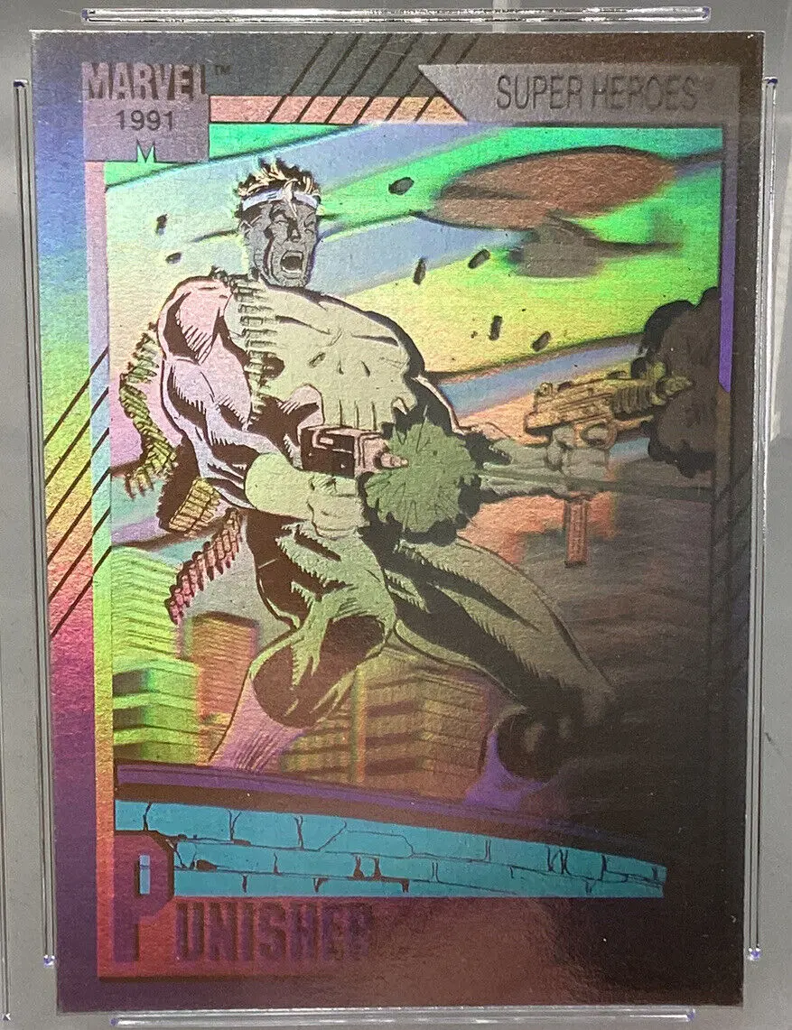 Marvel Universe - 1991 Impel: Hologram H-3 Punisher 1