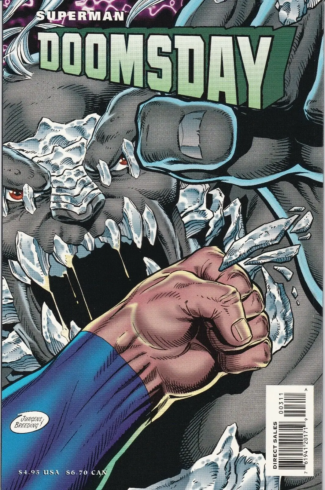 Superman Doomsday Hunter Prey #3 2