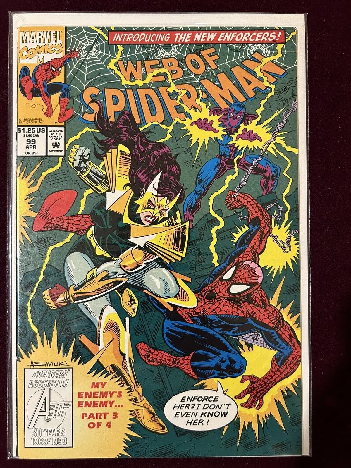 Web Of Spider-Man (Vol 1) #99 Nm 1