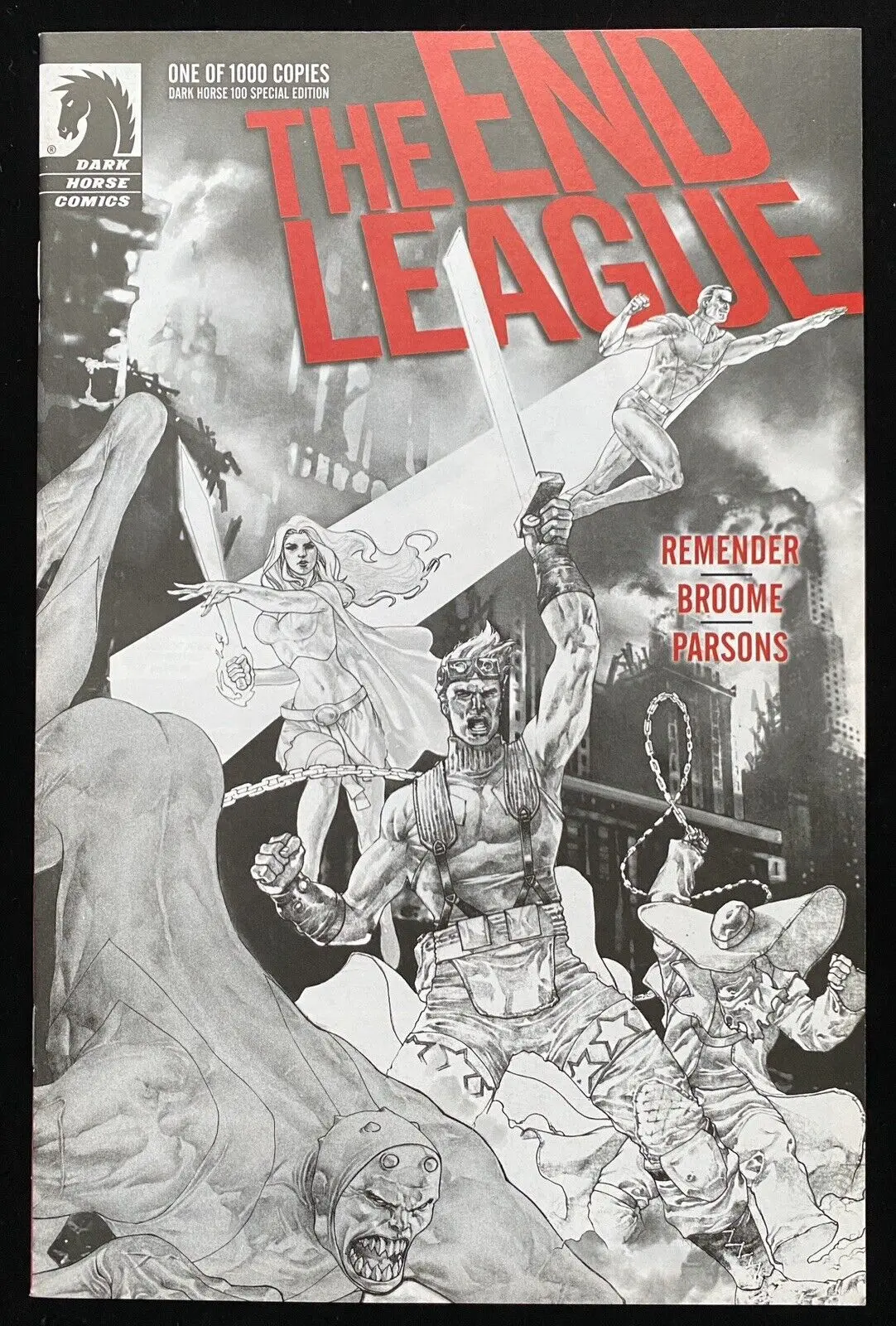 The End League (Vol 1) #1 1:1000 Var Nm 1