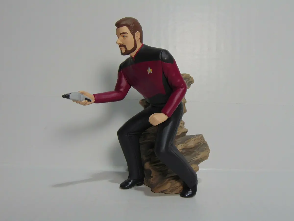 Hallmark Keepsake Ornament Star Trek 1996 Commander William T Riker 1