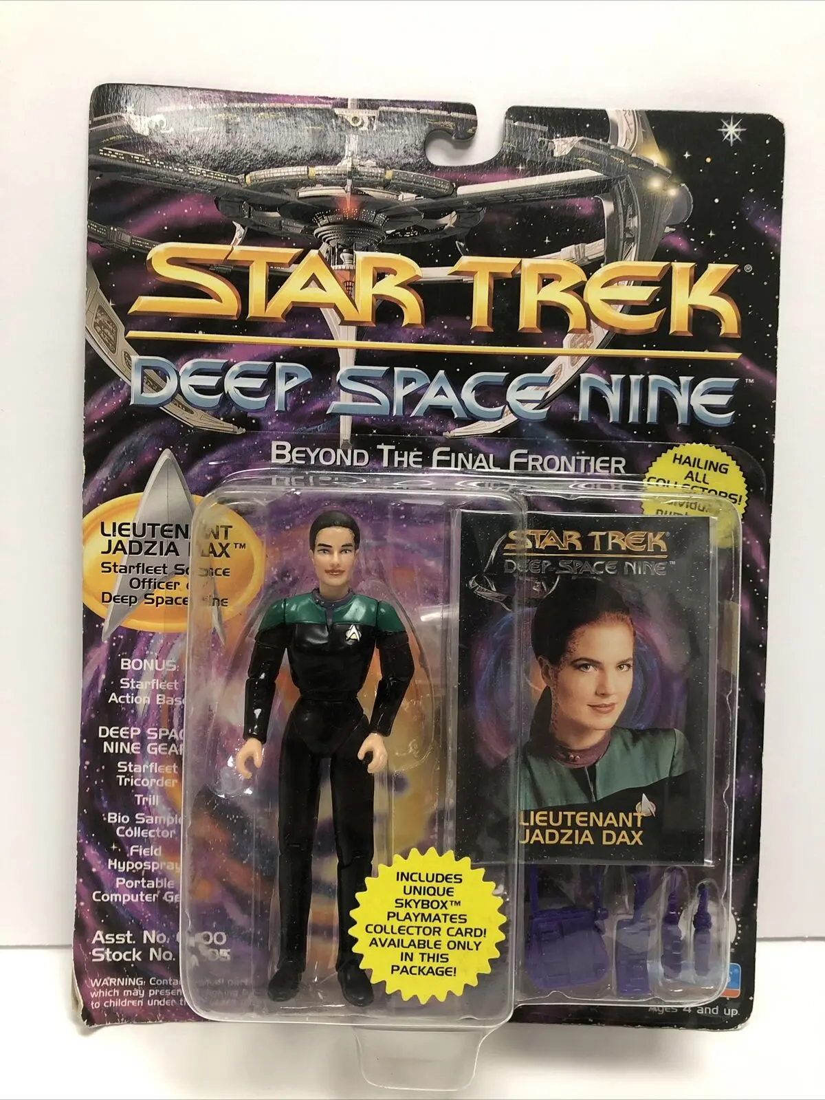 Star Trek Deep Space Nine Action Figure Jadzia Dax Playmates 1993 1