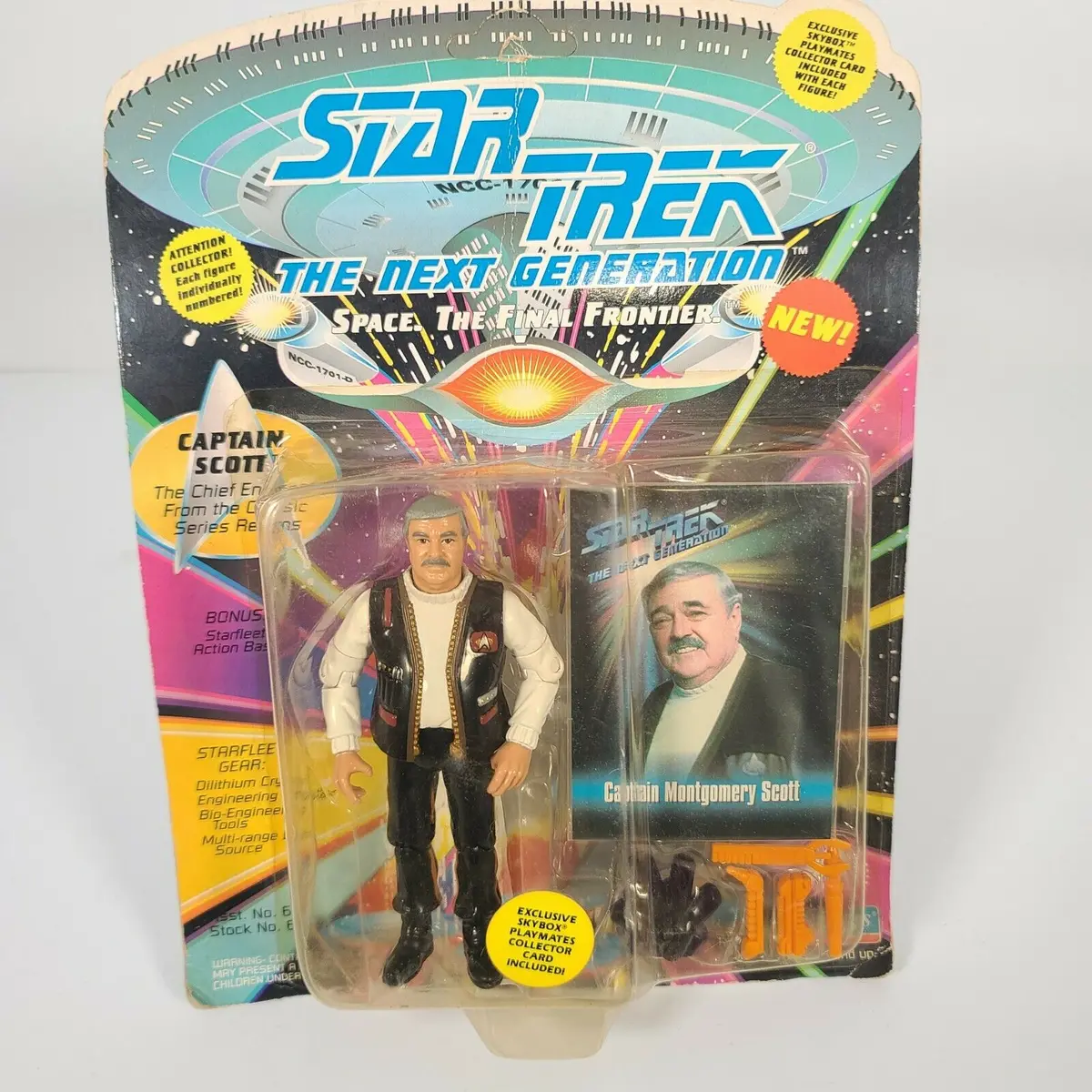 Star Trek Next Generation Captain Scott Playmates 1995 1
