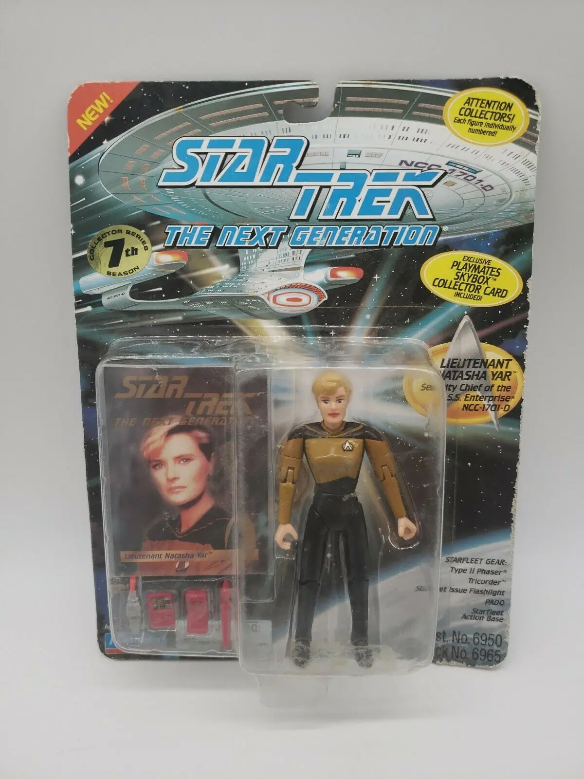 Star Trek Next Generation Lt Natasha Yar Playmates 1995 1