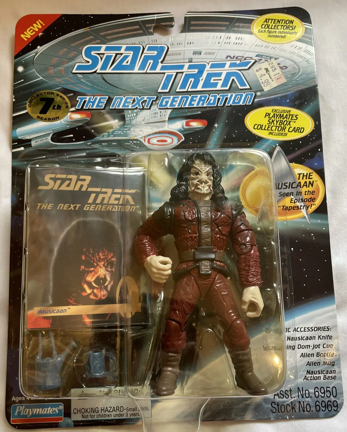 Star Trek Next Generation Nausicaan Playmates 1995 1