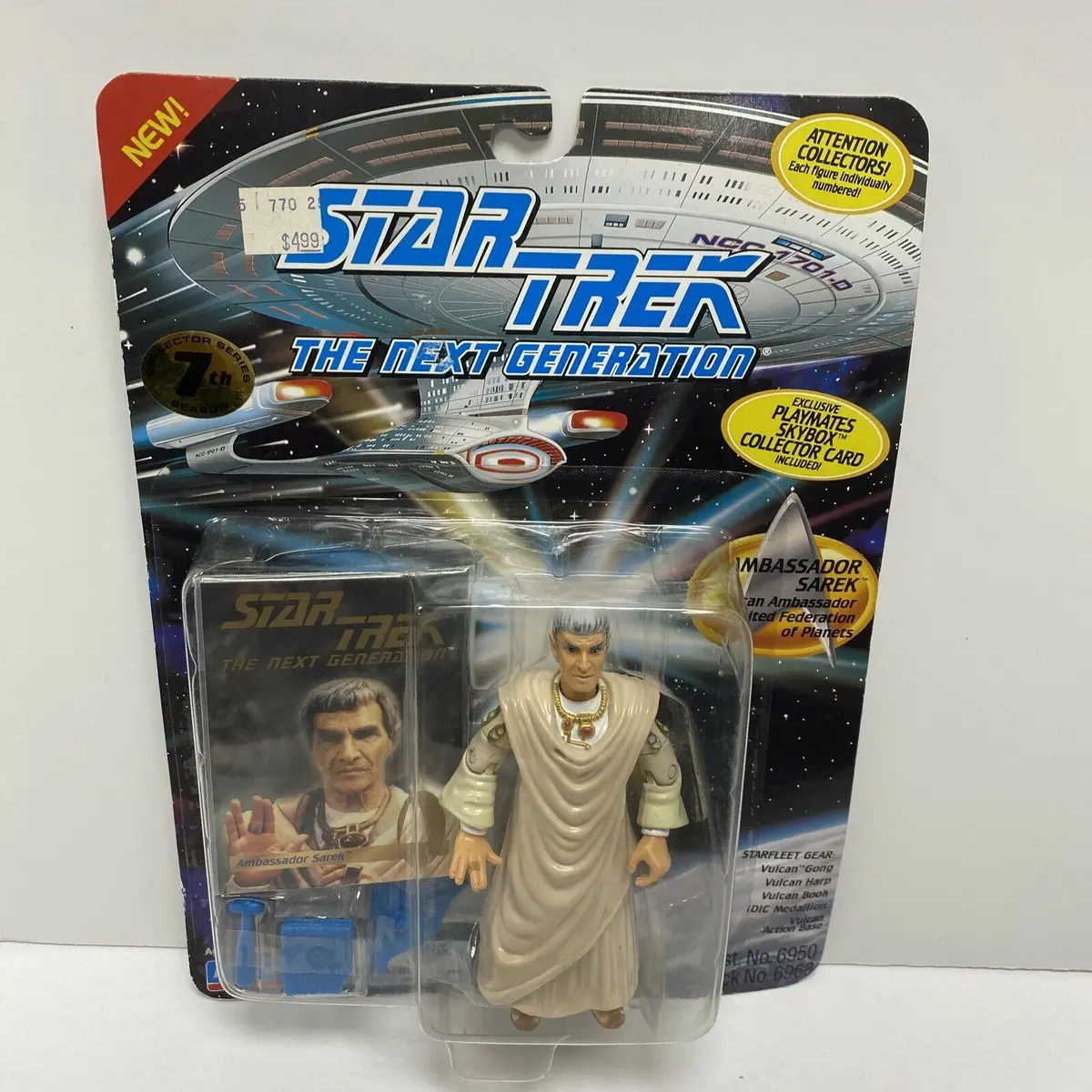 Star Trek Next Generation Ambassador Sarek Playmates 1995 1