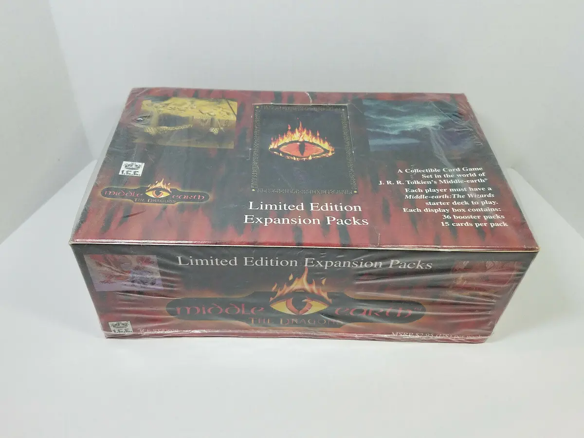 Middle Earth The Dragons Limited Edition 36 Pack Display Case 1