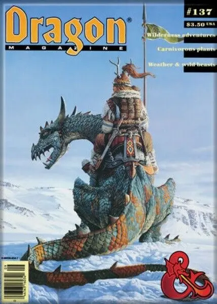 Dragon Magazine #137 1