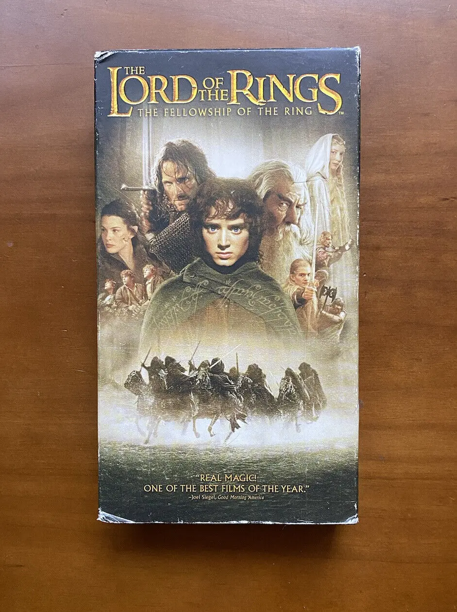 Lord Of The Ring: Fellowship Of The Ring Vhs 1