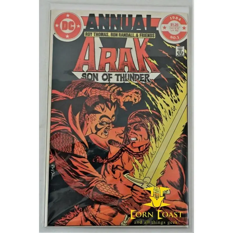 Arak Son Of Thunder (1984) Annual #1 Nm 1