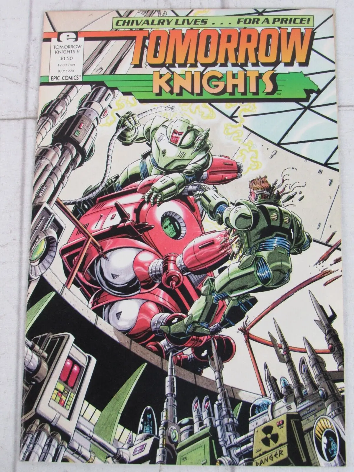 Tomorrow Knights (Vol 1) #2 Nm 1