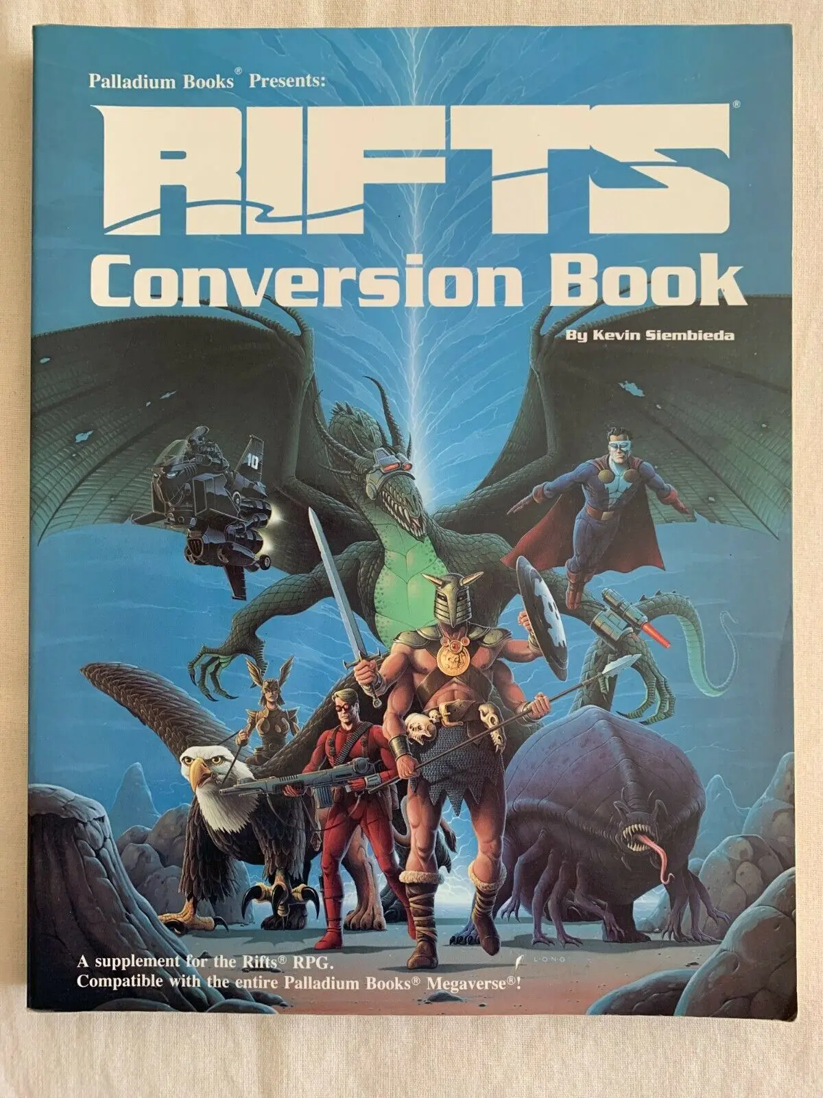 Rifts Conversion Book 4Th Printing 1994 Cat. No. 803 1