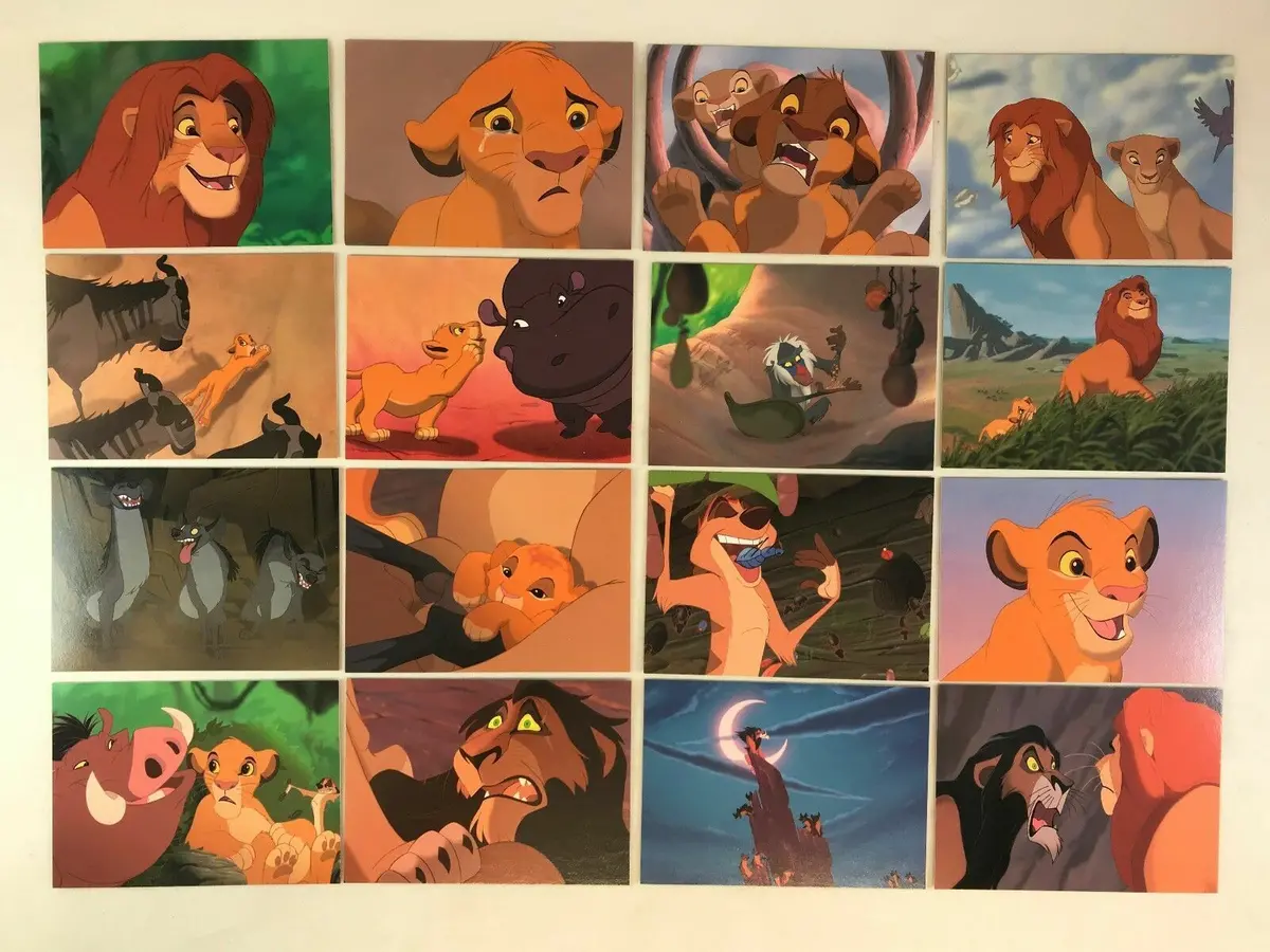 1994 Skybox Lion King Complete Base Card Set 1