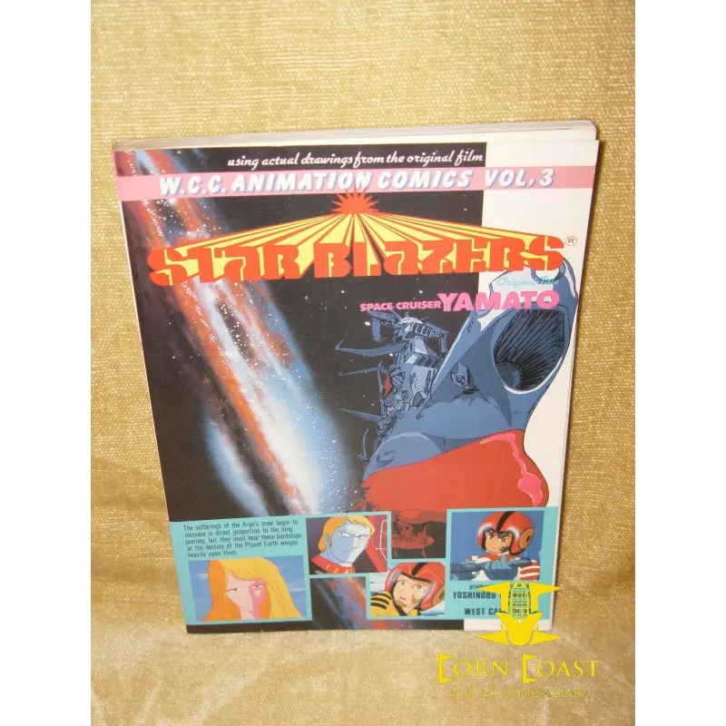 Wcc Animation Comics Vol 3 Starblazers Space Cruiser Yamato 1983 Graphic Novel 1