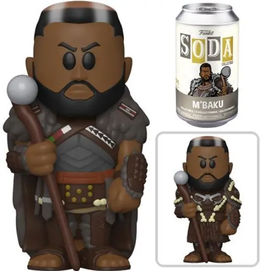 Funko Soda Wakanda Forever M'baku Vinyl Figure Sealed 1
