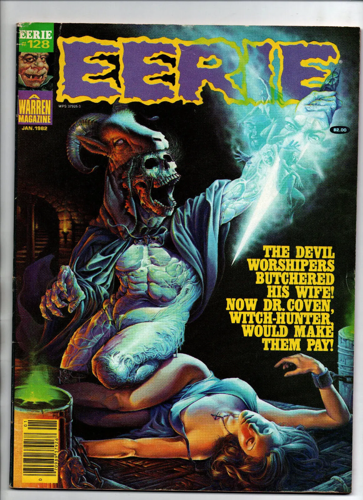 Eerie Magazine #128 Vg/Fn 1