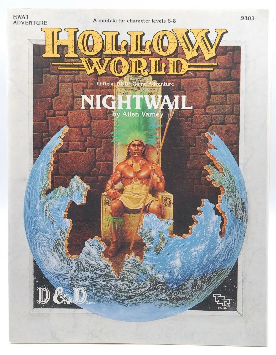 Nightwail (Dungeons And Dragons: Hollow World Adventure) Varney, Allen D&D 1