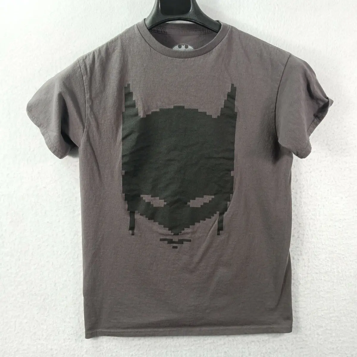 Batman 8 Bit Mask T-Shirt L 1