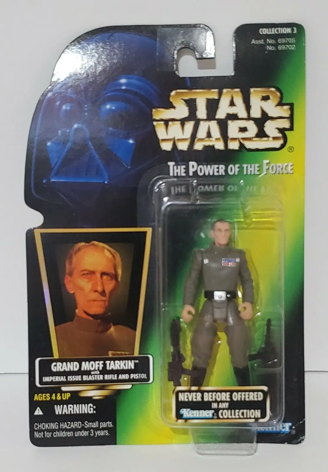 Star Wars Power Of The Force Grand Moff Tarkin 1996 Kenner Action Figure New 3.75 Inch Figure 1