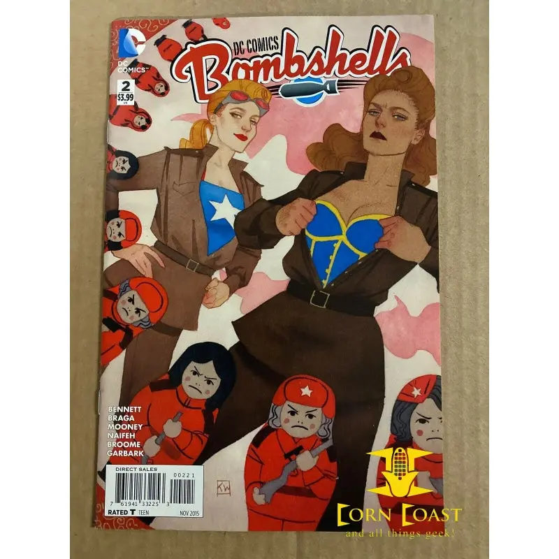 Dc Comics: Bombshells (2015-2017) #2 Wada Variant Cover Nm 1