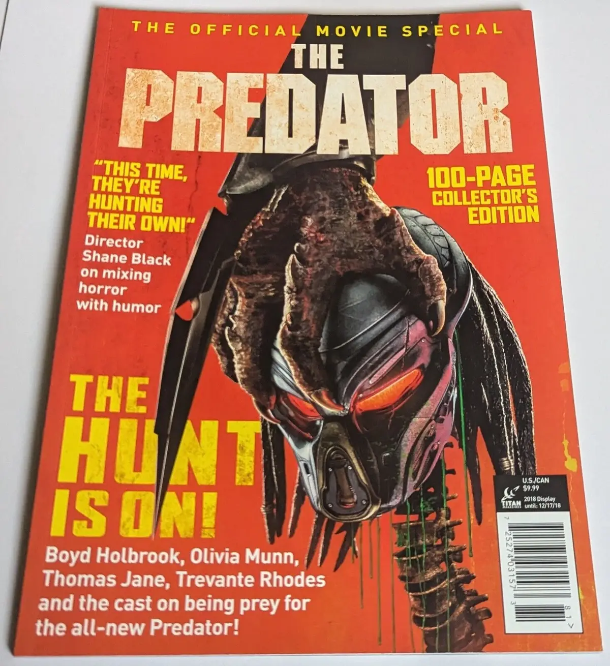 The Predator Official Movie Special 100 Page Collectors Edition 1