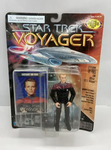 Star Trek Voyager Lieutenant Tom Paris Action Figure Playmates 1