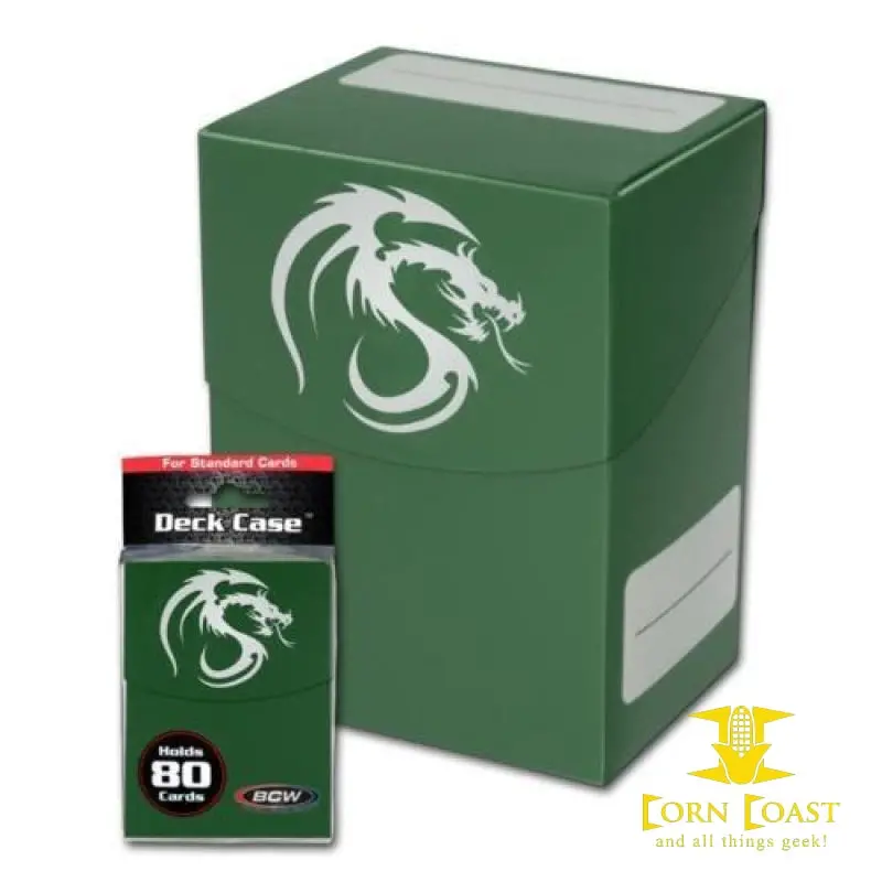 Deck Case Green Box 80 Tcg 1