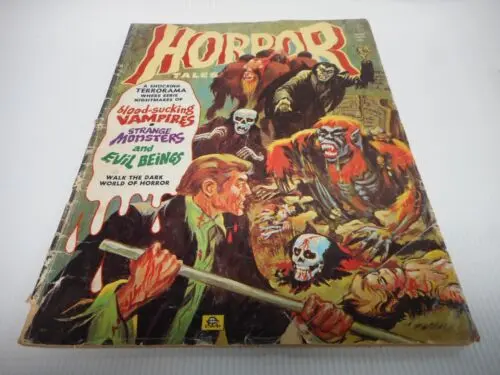 Horror Tales Magazine June 1973 Vg 1