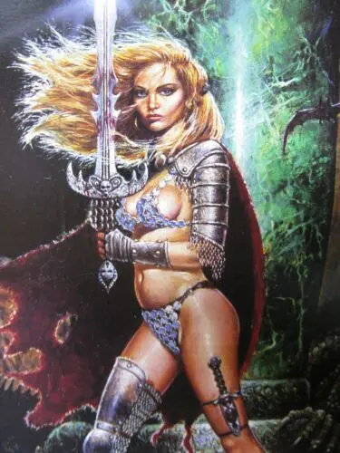 Blas Gallego Flesh And Fire Oversized Promo Card 1