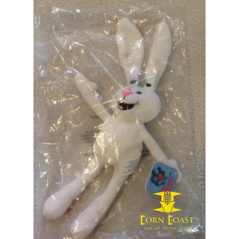 1998 Niw - General Mills Trix Rabbit Breakfast Pals Plush Beanie 1