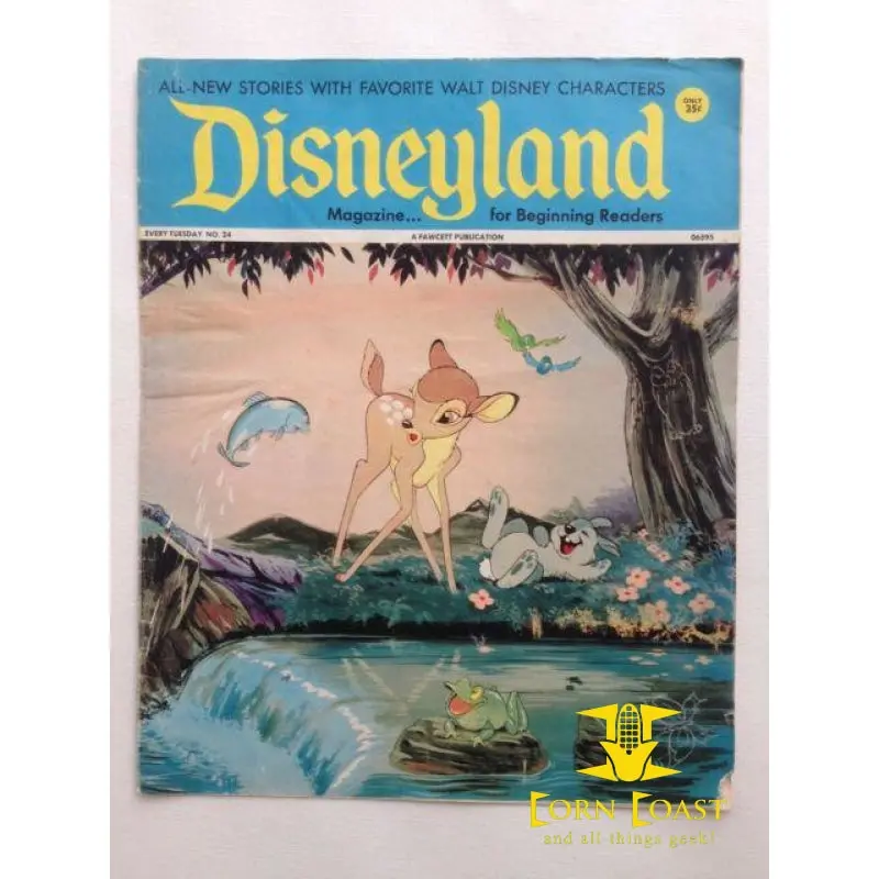 Disneyland Magazine (1972-1974 Fawcett) #24 Vf 1