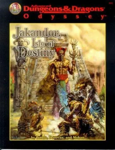 D&D Odyssey Jakandor, Isle Of Destiny - Sealed 1