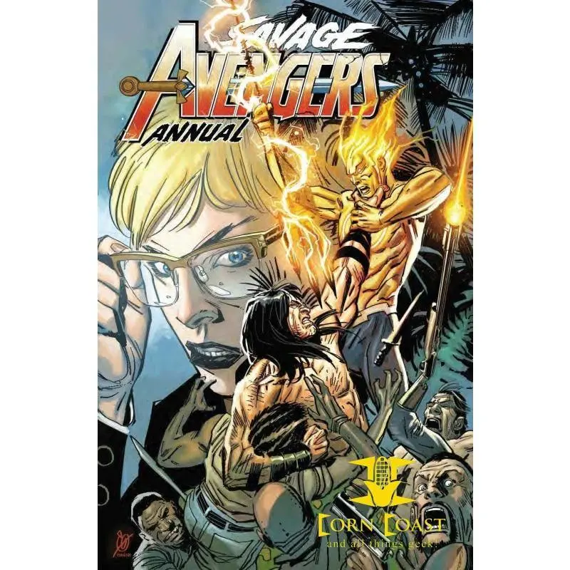 Savage Avengers Annual #1 Garney Var 1