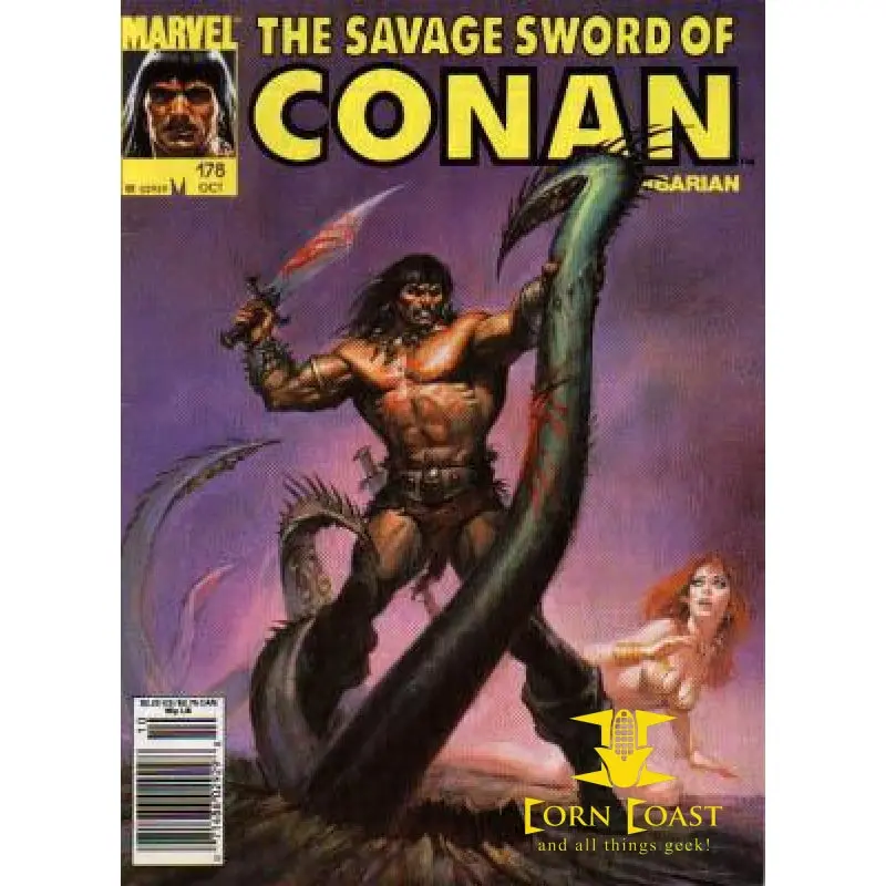 Savage Sword Of Conan The Barbarian #178 1