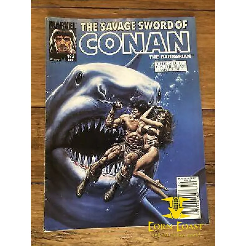 Savage Sword Of Conan The Barbarian #192 1