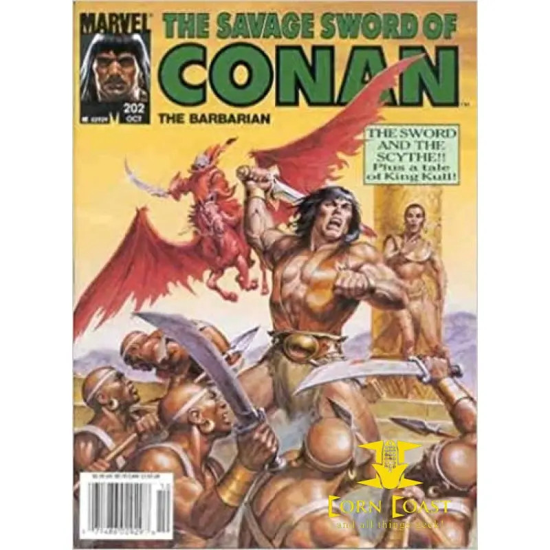 Savage Sword Of Conan The Barbarian #202 1