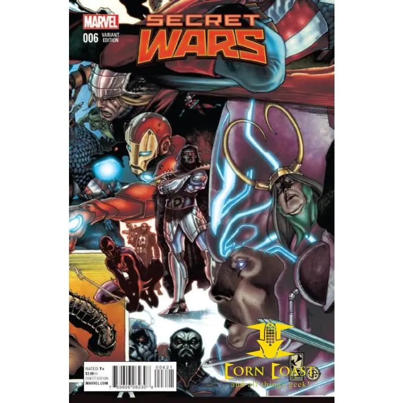 Secret Wars #6 Bianchi Connecting Variant Nm 1