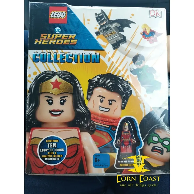 Set Of 10 Hc Books: Lego Dc Comics Super Heroes 1
