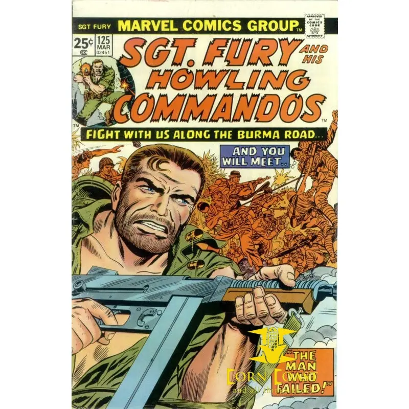 Sgt. Fury And His Howling Commandos #125 Vf 1