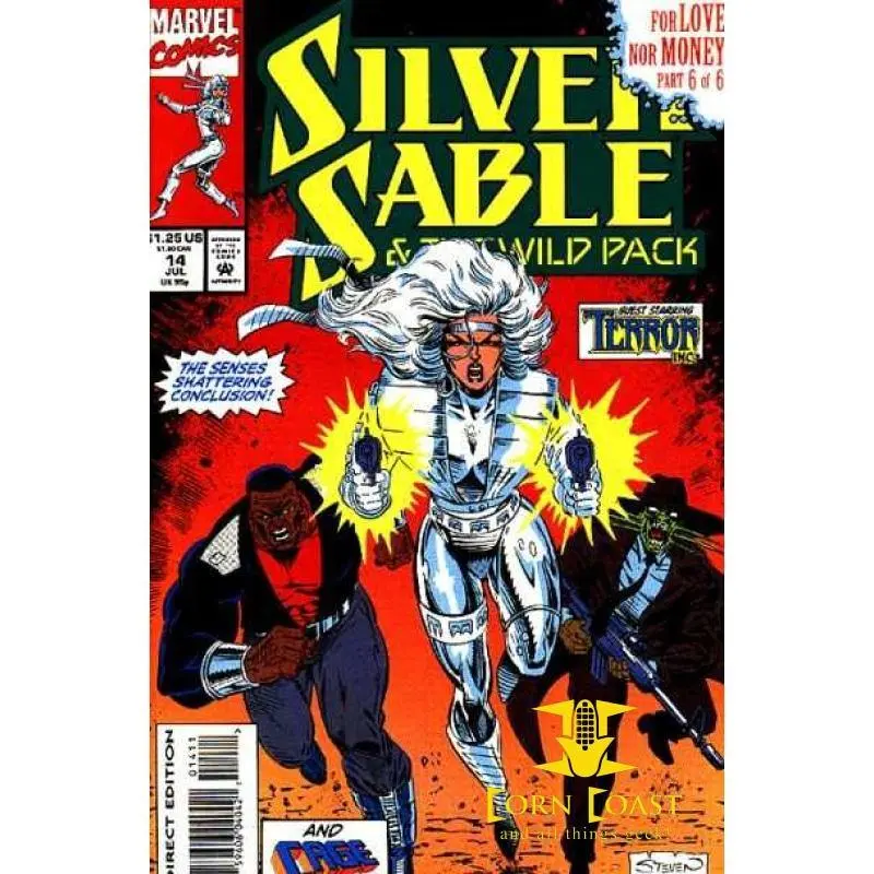 Silver Sable And The Wild Pack (1992) #14 Nm 1