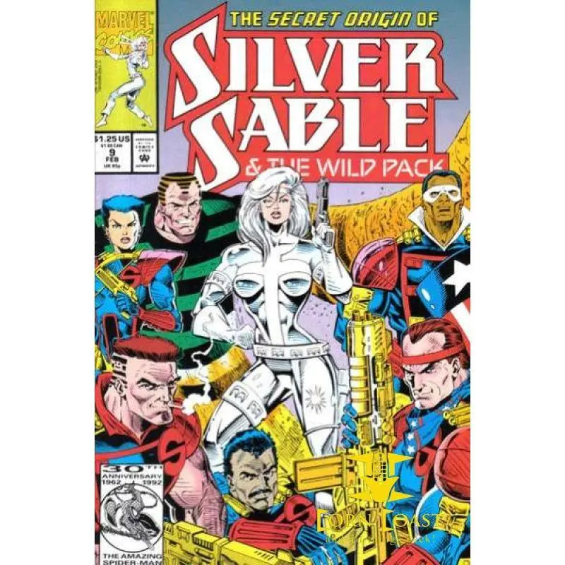 Silver Sable And The Wild Pack (1992) #9 Nm 1