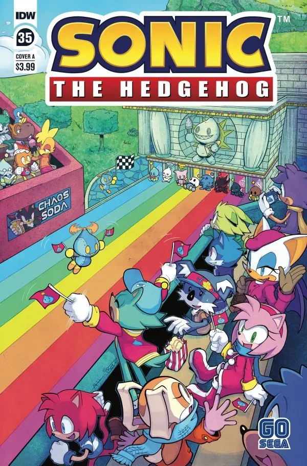Sonic The Hedgehog Idw Comics (Vol 1) #35 Nm 1