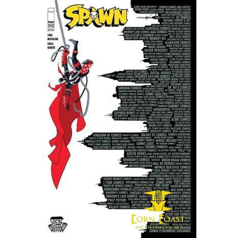 Spawn #312 E Lcsd Todd Mcfarlane Variant 1
