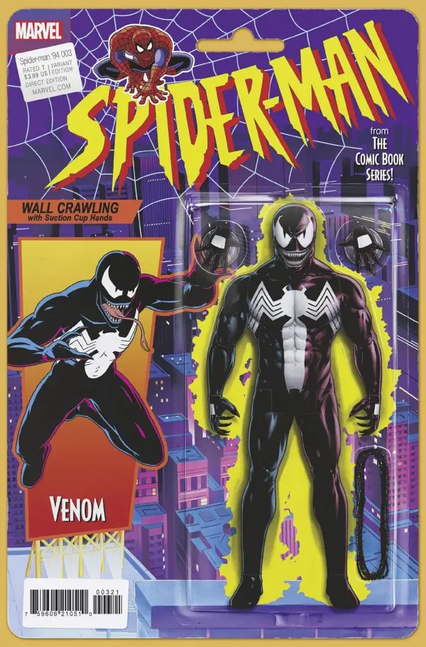 Spider-Man '94 (2025) #3 John Tyler Christopher Action Figure Variant Nm 1