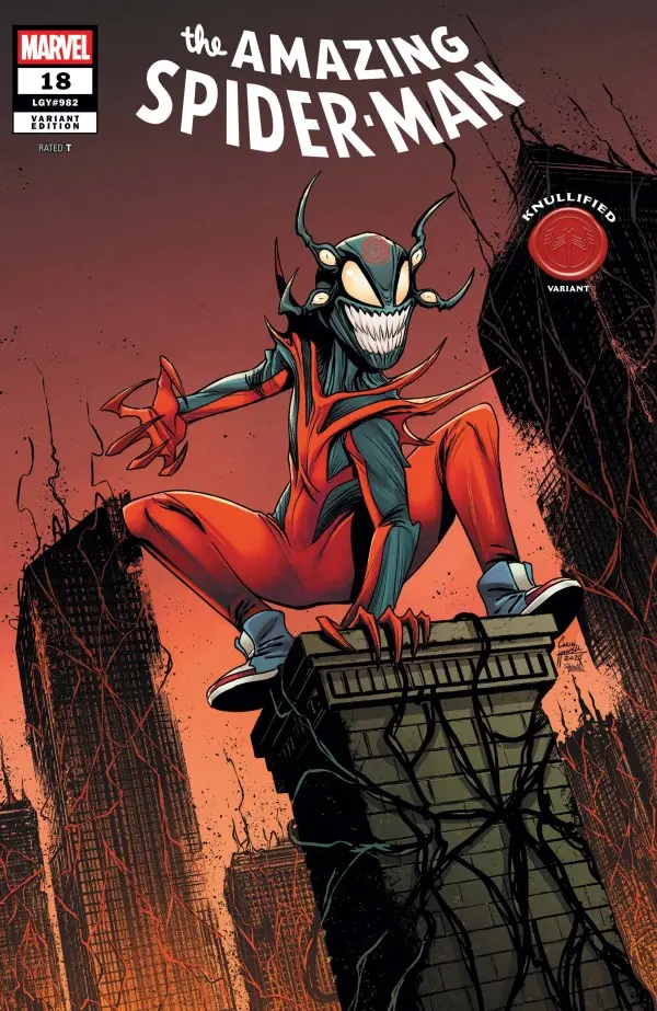 The Amazing Spider-Man (Vol 7) #18 Corin Howell Knullified Variant Nm 1